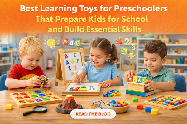 Best Learning Toys for Preschoolers That Prepare Kids for School and Build Essential Skills