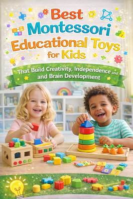 Best Montessori Educational Toys for Kids That Build Creativity, Independence and Brain Development