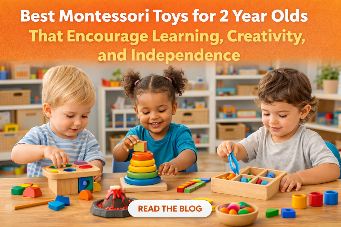 Best Montessori Toys for 2 Year Olds That Encourage Learning, Creativity and Independence