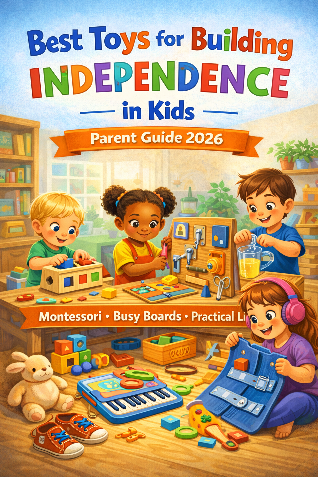 Best Toys for Building Independence in Kids:
