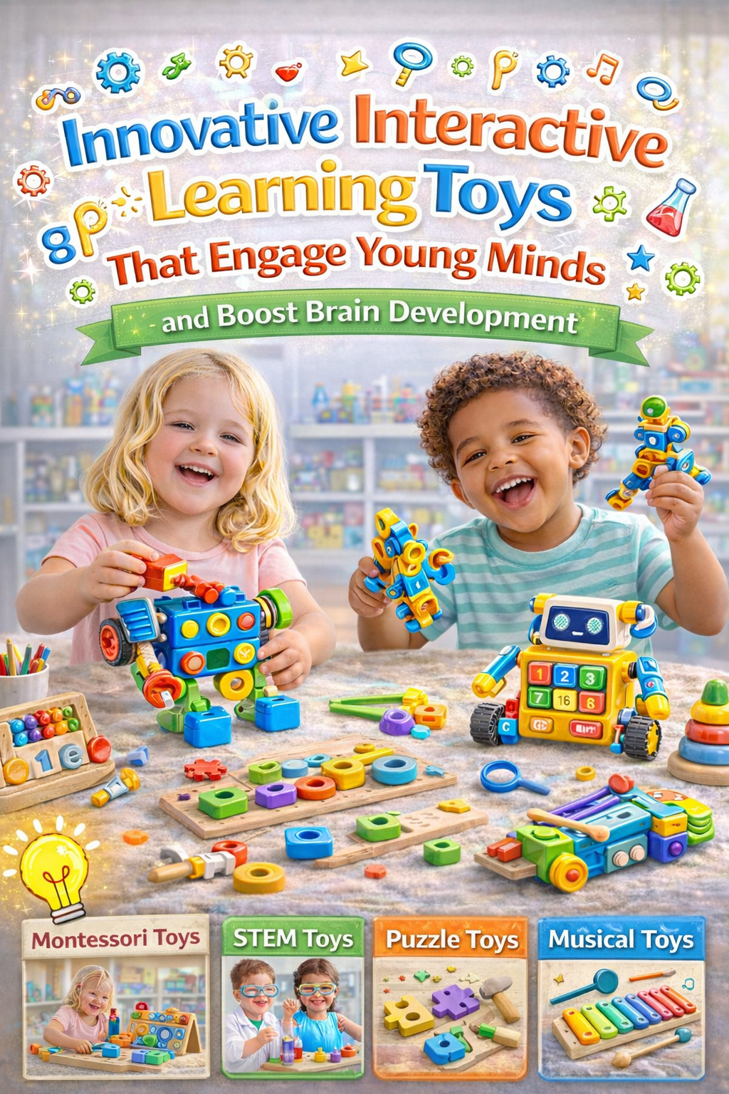 Best Interactive Educational Toys 2026 | Creativity – Wonder Kids Toy