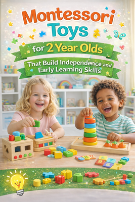Montessori Toys for 2 Year Olds That Build Independence and Early Learning Skills