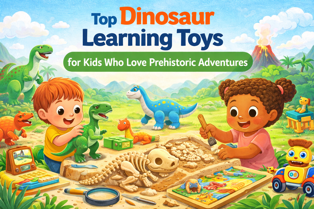 Top Dinosaur Learning Toys for Kids Who Love Prehistoric Adventures