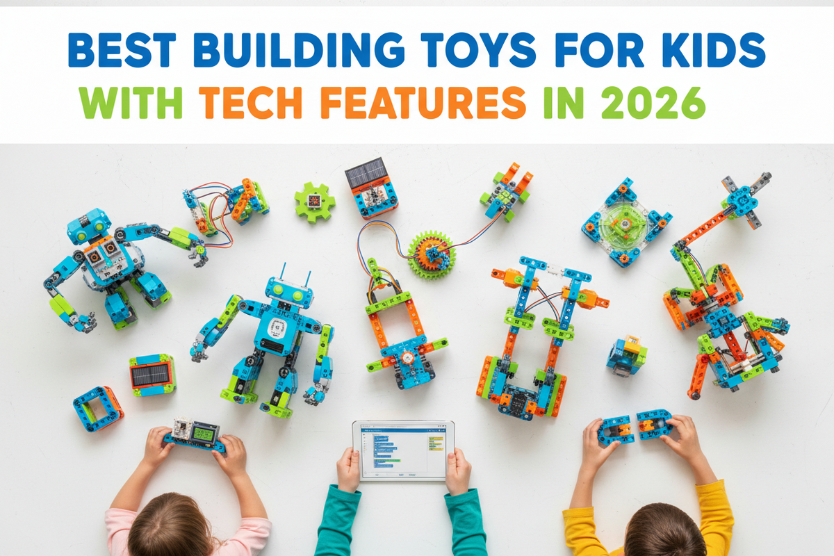 Best Building Toys with Tech Features for Kids (2026) – Wonder Kids Toy