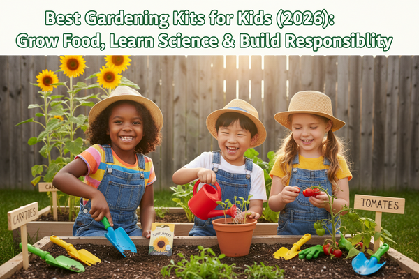 Best Gardening Kits for Kids (2026): Grow Food, Learn Science &amp; Build Responsibility