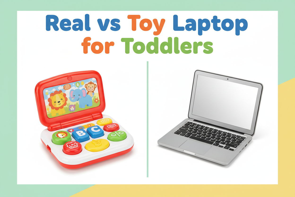 Best Laptop Toys for Toddlers | Real vs Toy Guide – Wonder Kids Toy