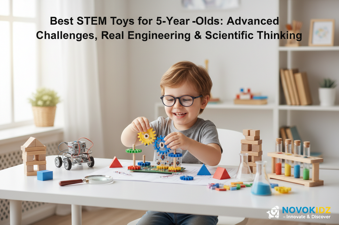 Best STEM Toys for 5-Year-Olds: Advanced Challenges, Real Engineering & Scientific Thinking