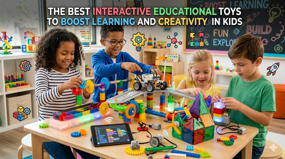 The Best Interactive Educational Toys to Boost Learning and Creativity in Kids