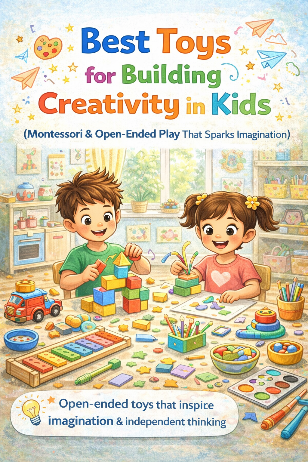 Best Toys for Building Creativity in Kids 2026 – Wonder Kids Toy