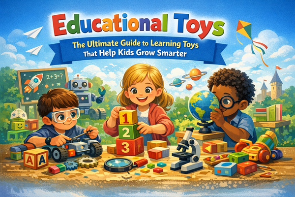 Educational Toys: The Ultimate Guide to Learning Toys That Help Kids Grow Smarter