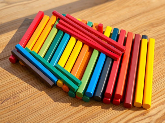 montessori color rods