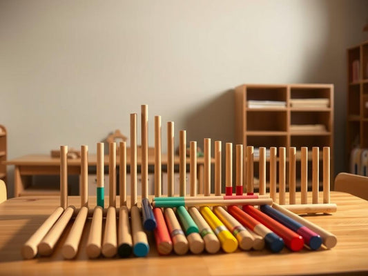 montessori long rods