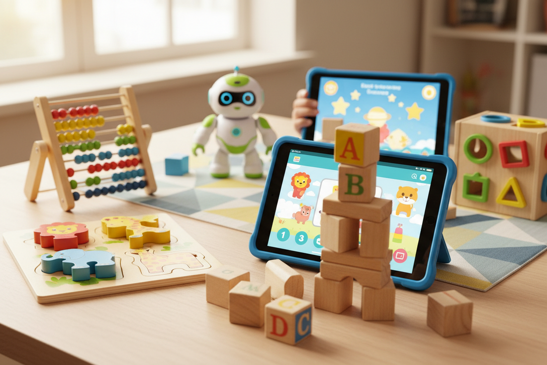 How to Integrate Technology with Traditional Learning Toys