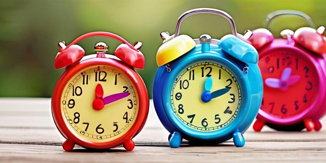 How to Teach Time Management with Toy Clocks