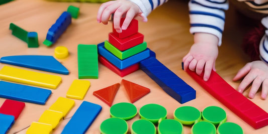 How to Teach Colors and Shapes with Fun Toys