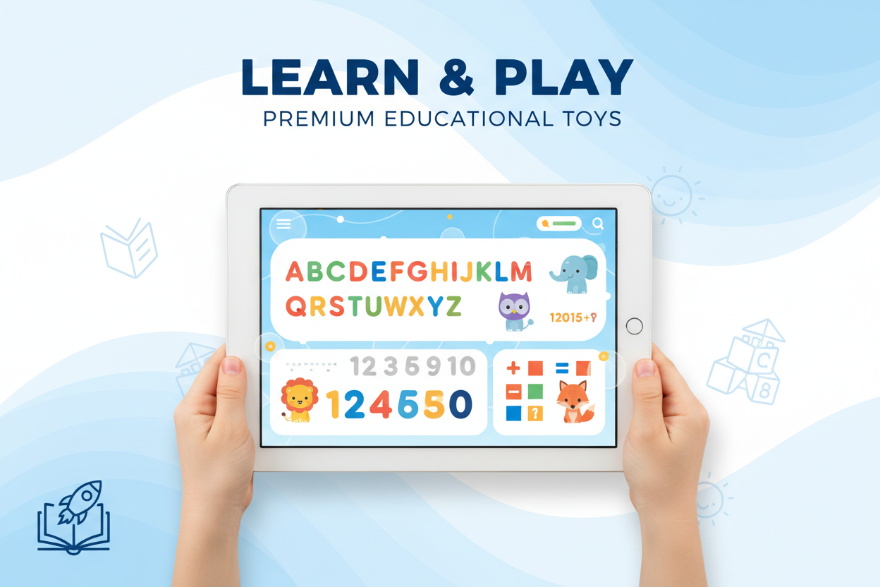 iPad and Screen Learning Games for Kids