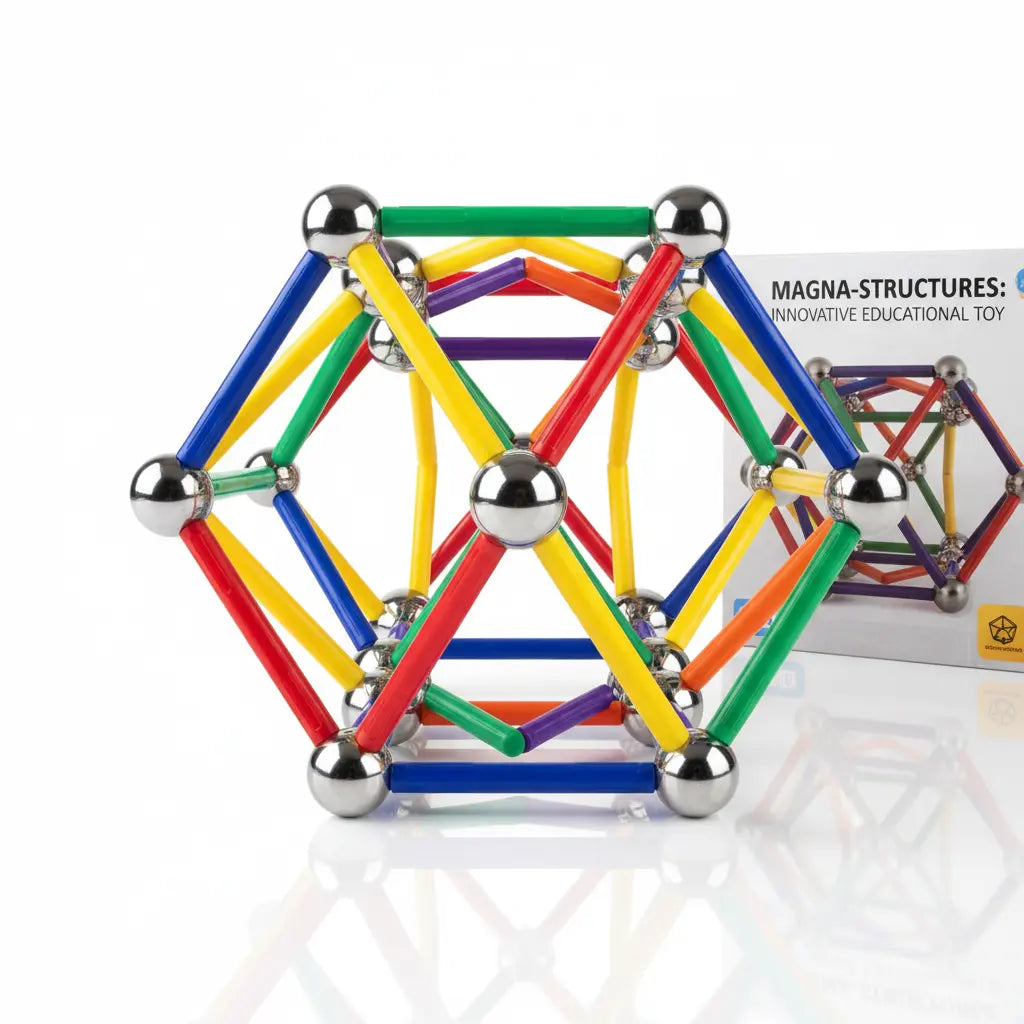 Magnetic Rods & Balls Building Toys
