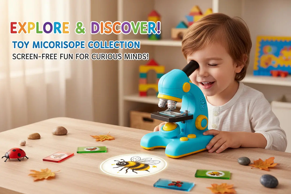 Microscopes for kids including handheld, home, portable and camera-style science tools