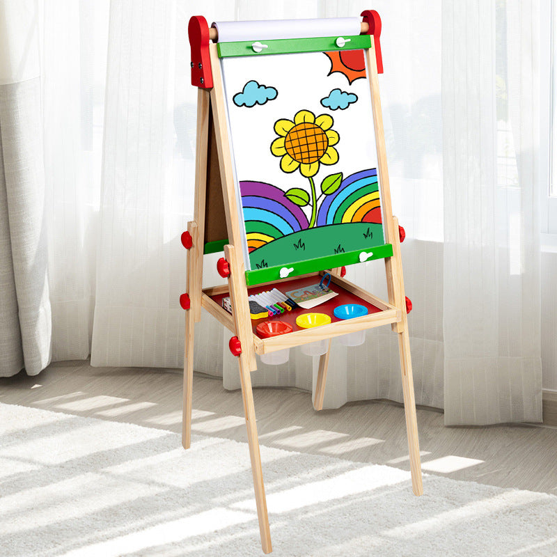 Double-Sided Drawing Board for Kids