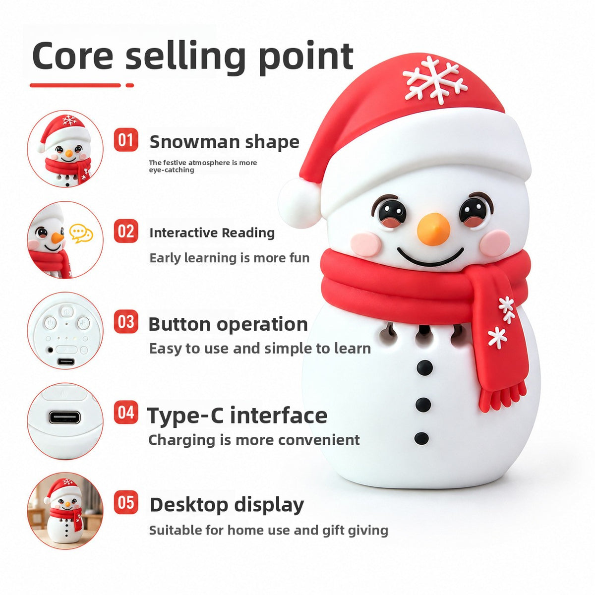 Children English Learning Point Reader Machine
