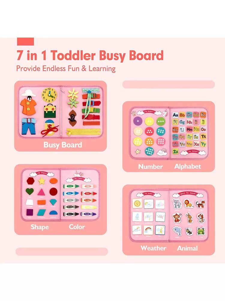 Felt Activity Books for Kids – 16 Options