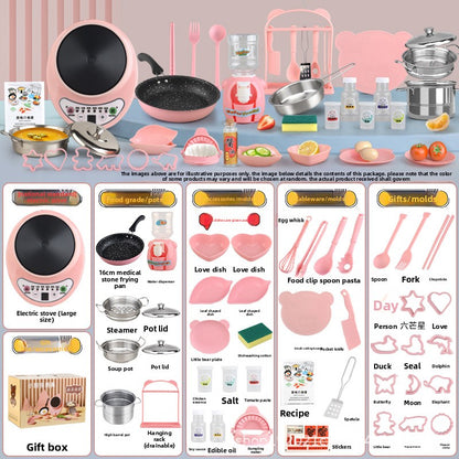 Mini Kitchen Pretend Play Toy Set