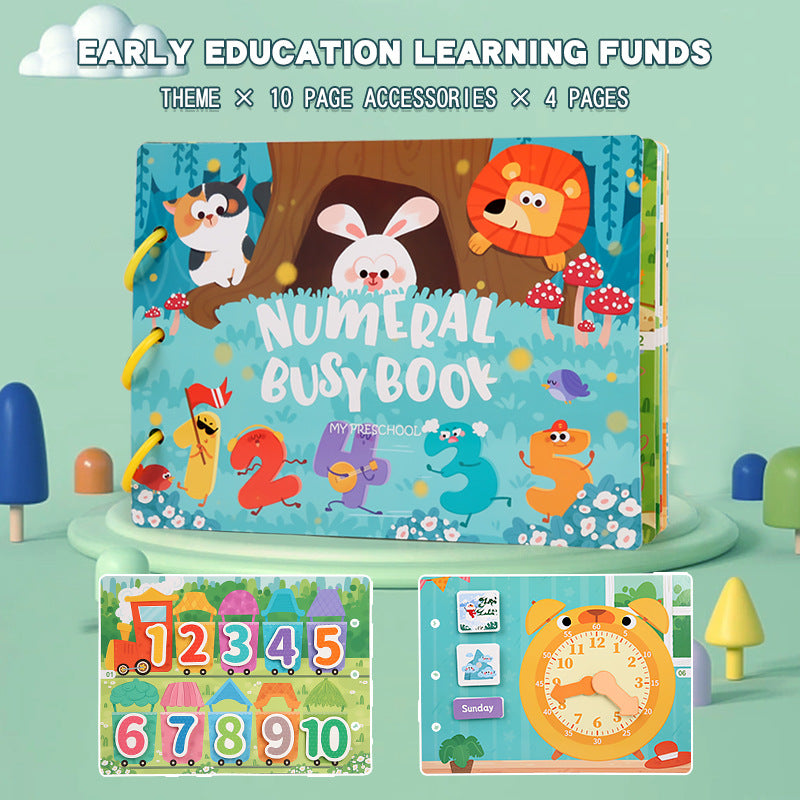 Children’s Busy Book with Themed Activities