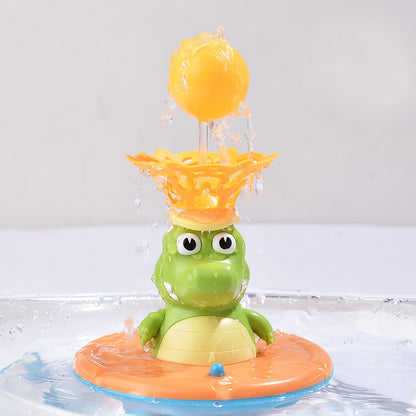 Water Spray Crocodile Bath Toy