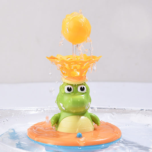 Water Spray Crocodile Bath Toy