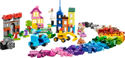 Classic Large Creative Brick Box 10698 Play and Be Inspired by  Masters, Toy Storage Solution for Home or Classrooms, Interactive Building Toy for Kids, Boys, and Girls