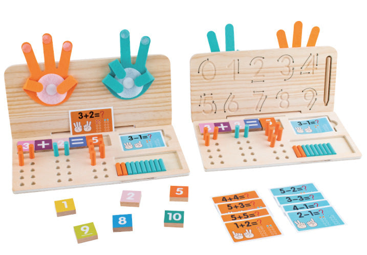 Montessori Finger Math Learning Toys for Kids
