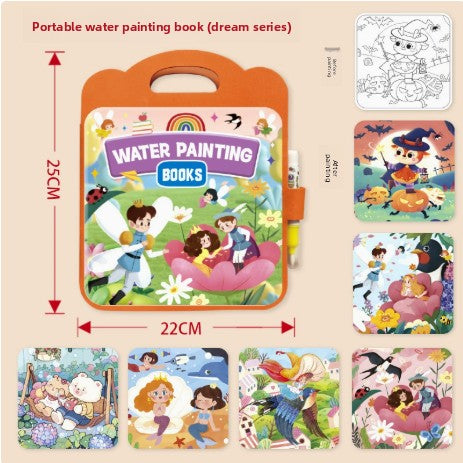 Reusable Water Drawing Book for Kids