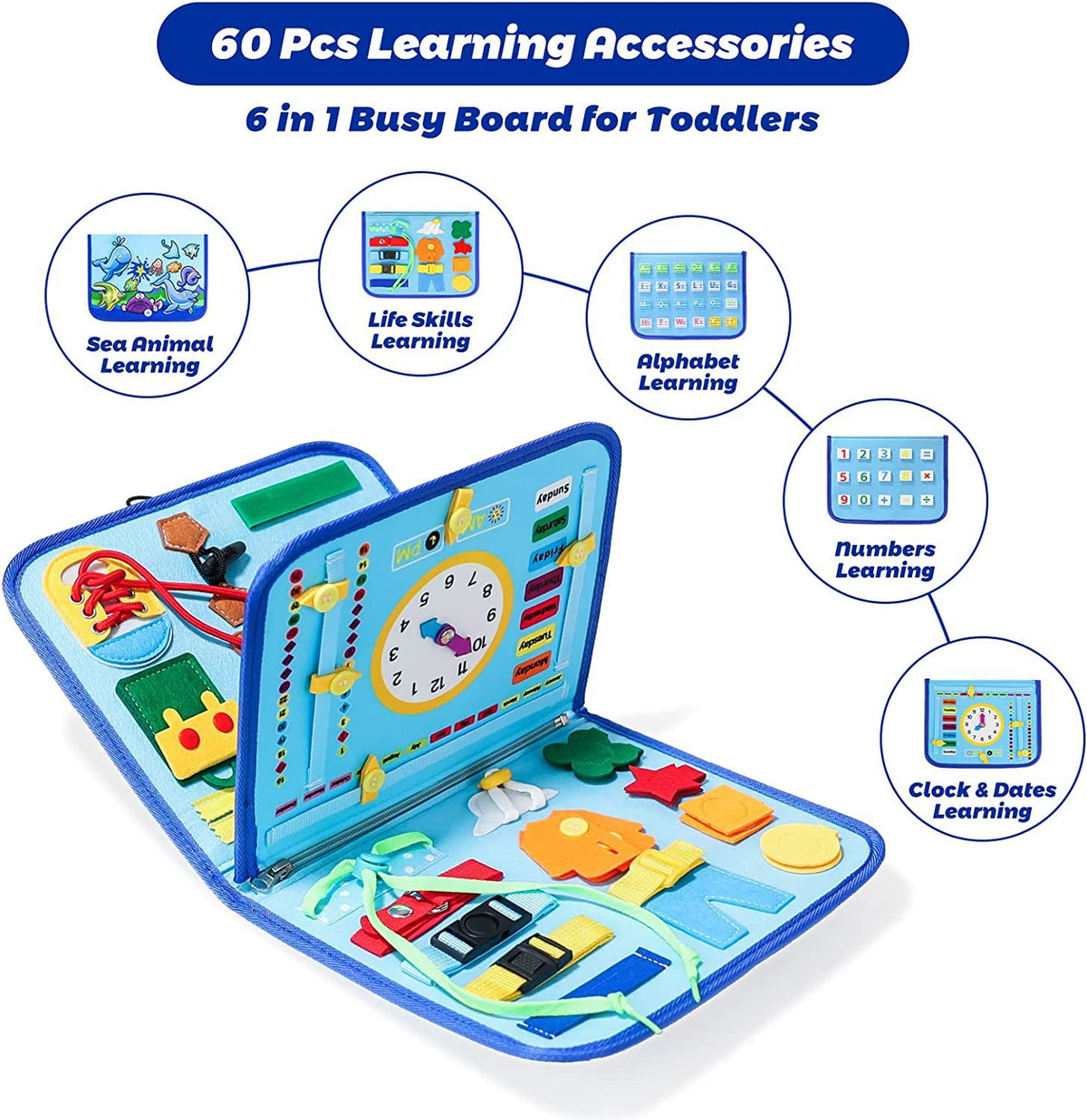 Felt Activity Learning Board – Theme & Page Options