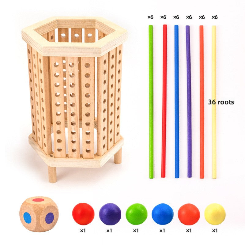 Wooden Montessori Math Stick Game for Kids