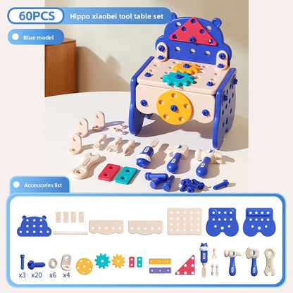 Kids Pretend Play Toolbox Set