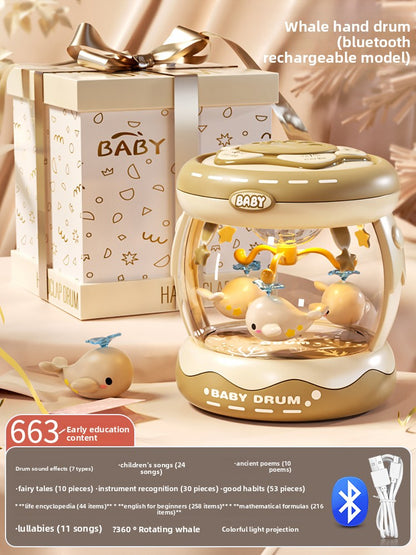 Rechargeable Educational Drum Toy for Babies