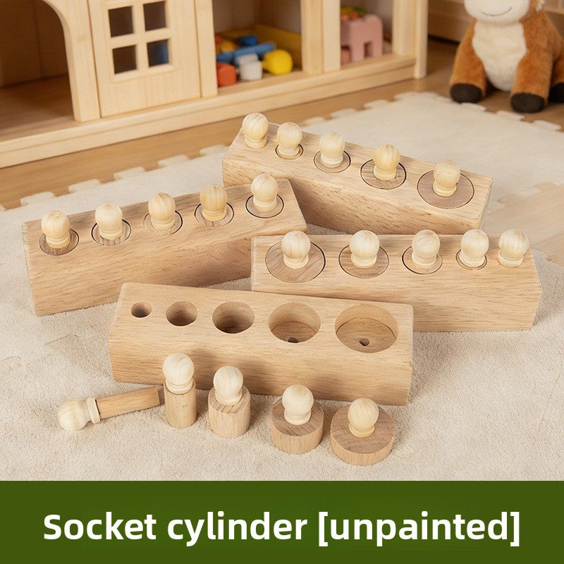 Montessori Sensorial Cylinder Blocks for Kids