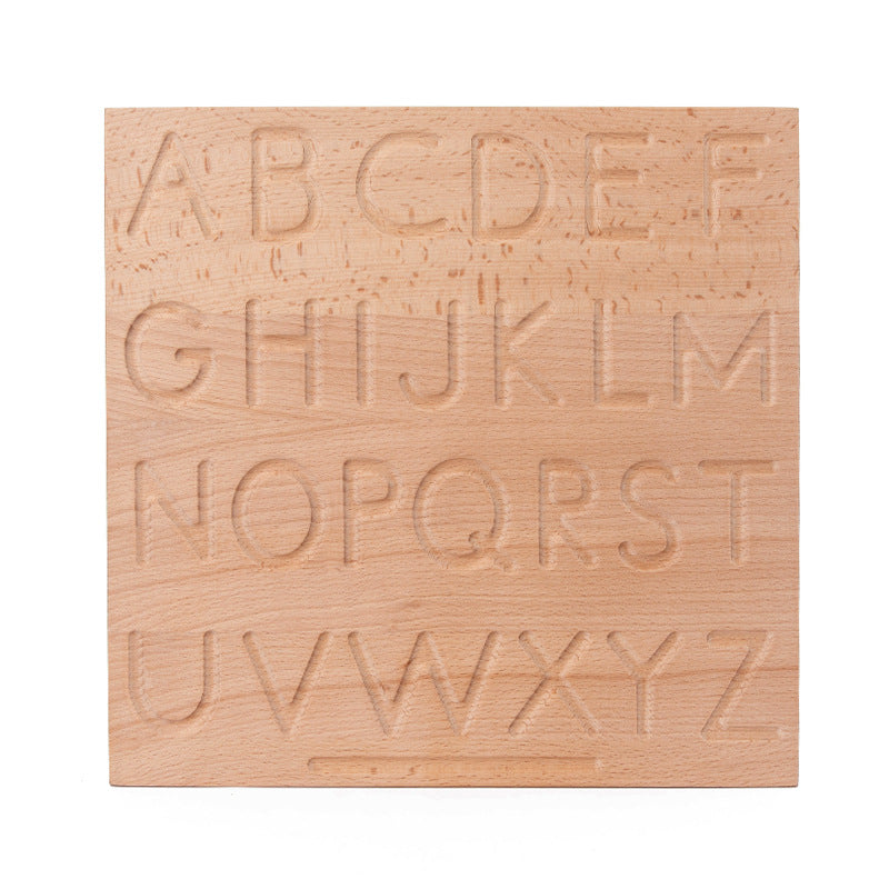 Wooden Letter, Number & Matching Boards – 4 Options
