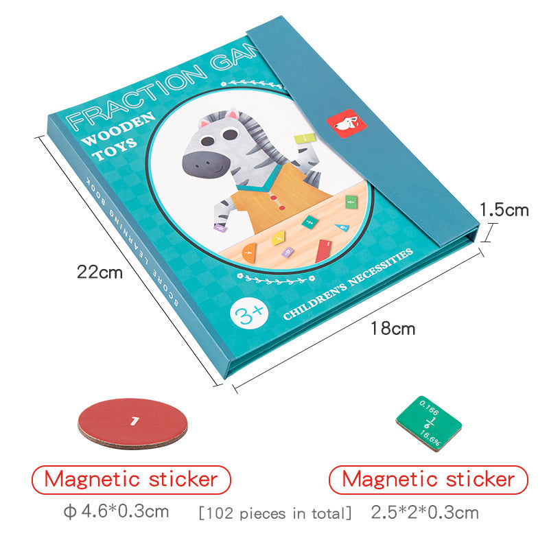 Fraction Learning Book for Kids