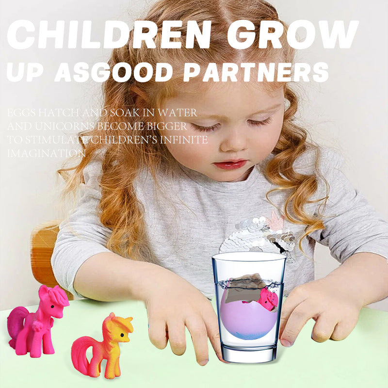 Unicorn Hatching Egg Toy Set