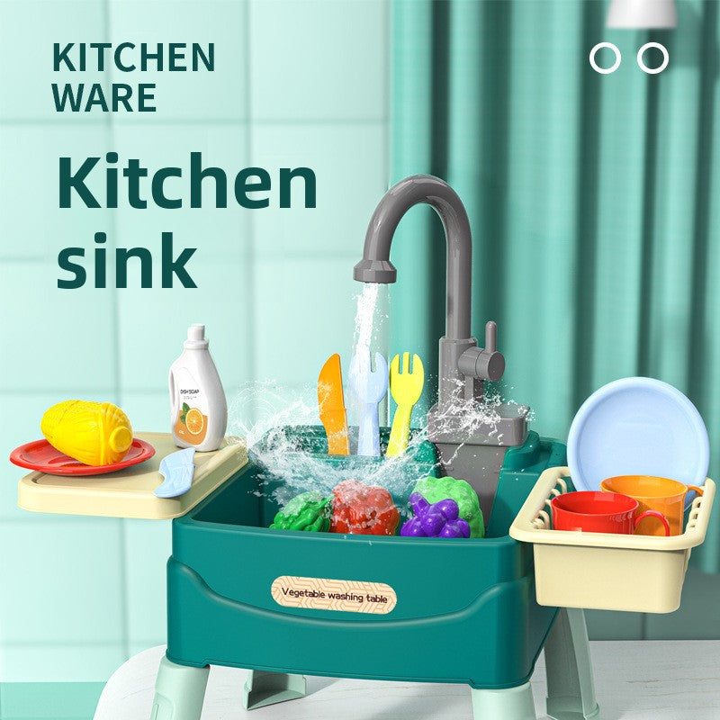 Kids Dishwasher Pretend Play Set