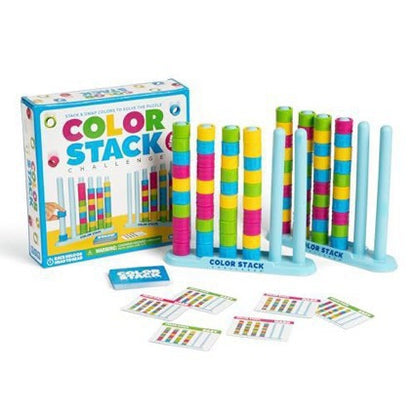 Color Stacking Challenge Game for Kids