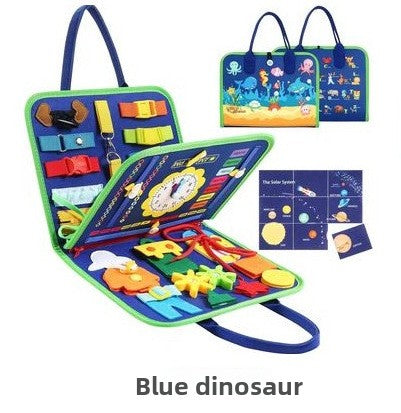 Felt Busy Book for Toddlers – Dinosaur or Mermaid