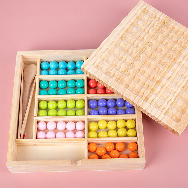 Wooden Bead Puzzle Toy for Kids