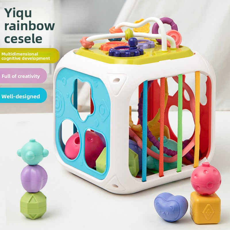 Educational Activity Cube for Kids