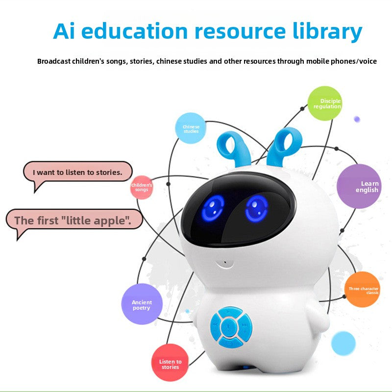 Wi-Fi Interactive Learning Robot – Voice & Music Features