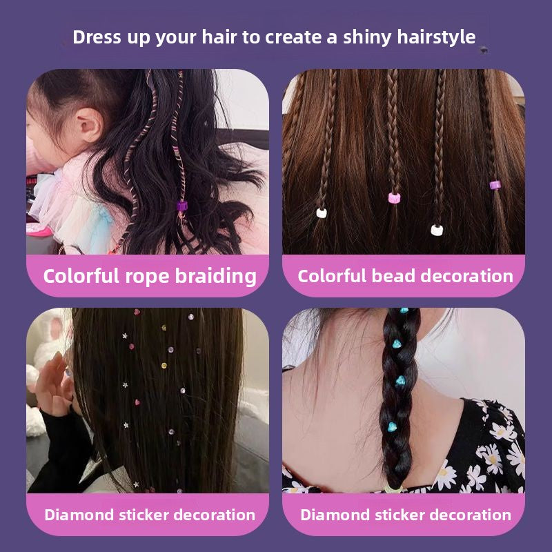 Kids Braiding Toy for Creative Pretend Play