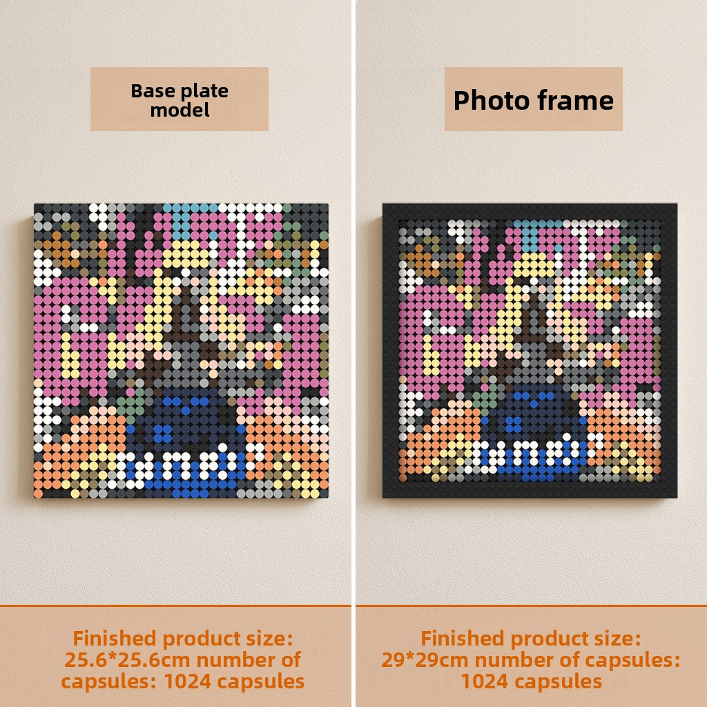 Lady Gaga Pixel Art Blocks – Album Cover Designs