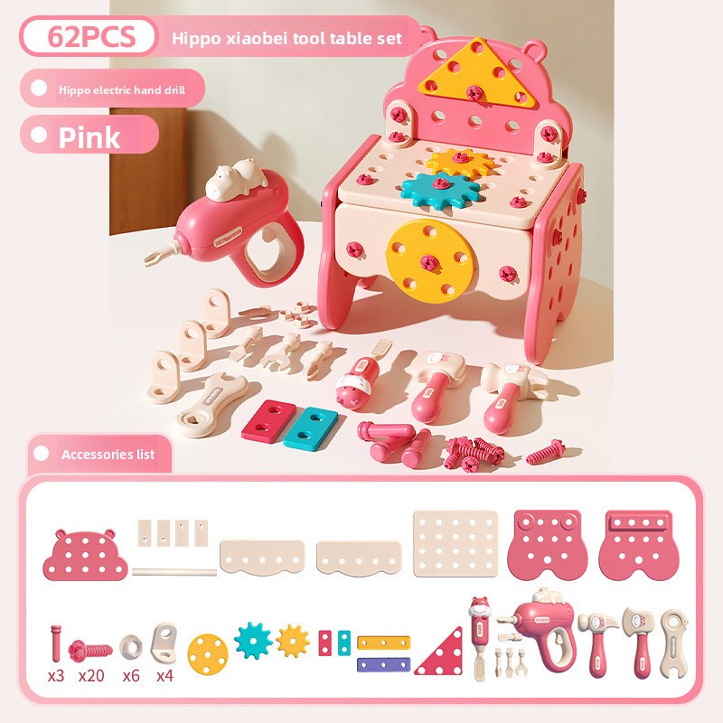 Kids Tool Set with Electric Drill