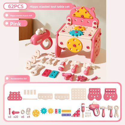 Kids Tool Set with Electric Drill